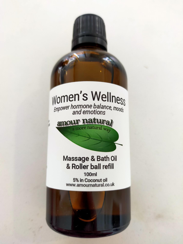Women’s Wellness 100ml Body and Bath Oil  wwo100