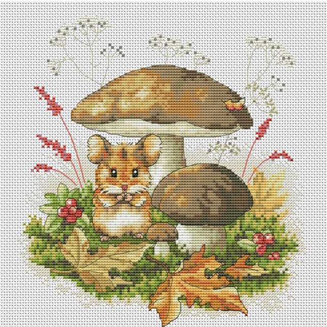 VDV	 Hamster Counted Cross Stitch Kit