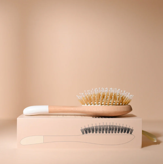 Brosse démêlage et brillance