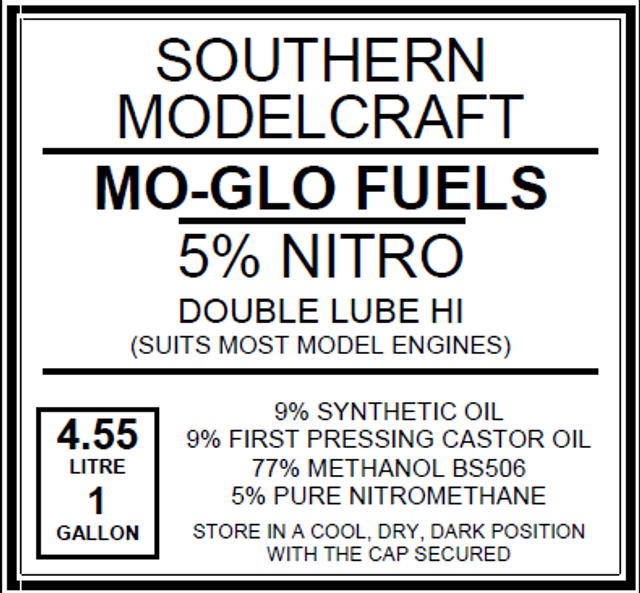 5% Nitro Double Lube Hi 1 Gallon