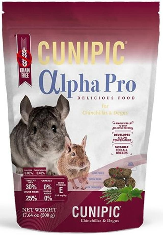 Cunipic Alpha Pro Chinchilla 500gm
