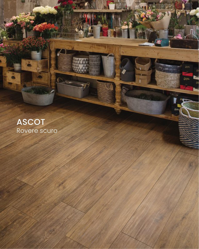 ASCOT "Rovere scuro" 20x120