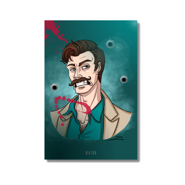 Photo personnage BOSTON saga "Enveloppe" (10x15cm)