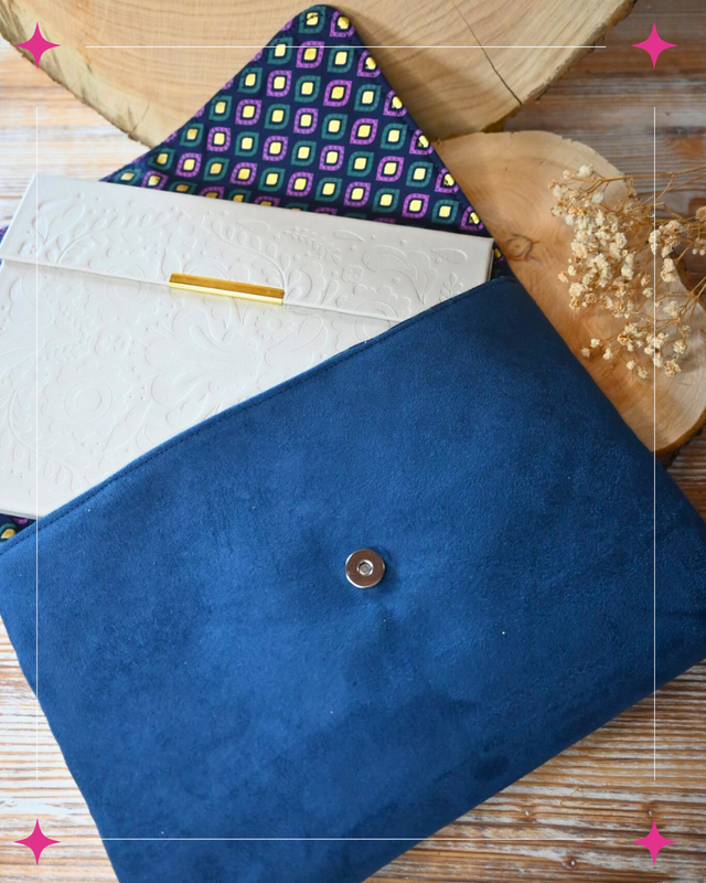 ✨ Pochette Papillon Bleu – Élégance, Magie & Liberté ✨