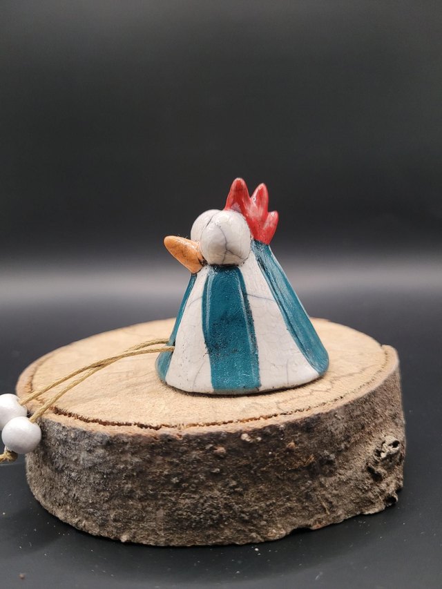 Poulette MARINETTE, céramique, artisanale, pièce unique