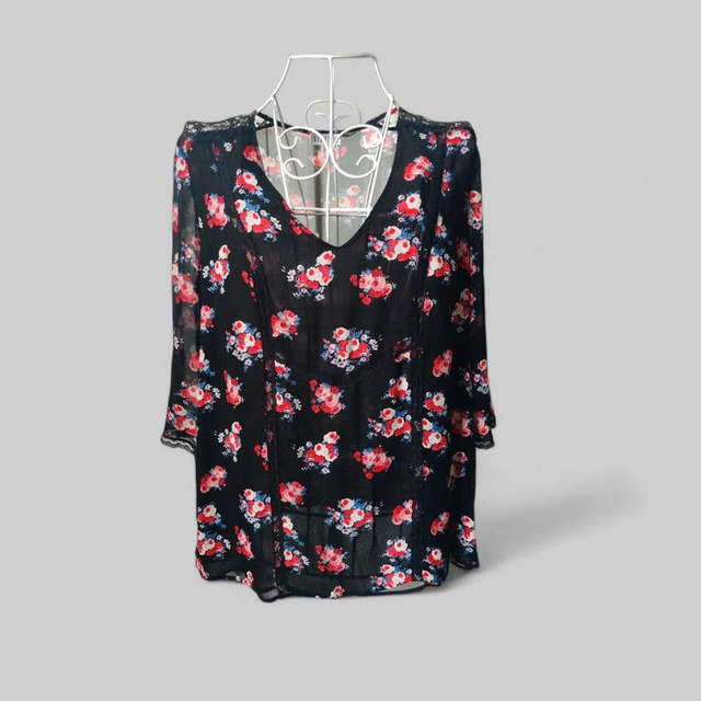 Blouse fleurie Claudie Pierlot