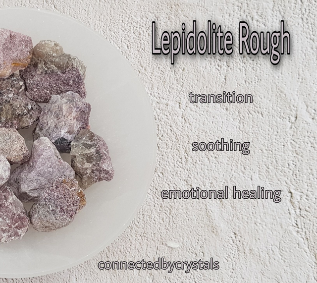 Lepidolite Rough Stone  