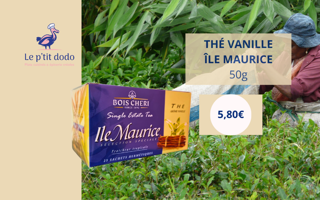 Thé vanille île Maurice