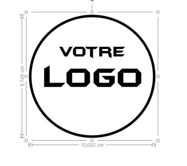 Stickers de votre Logo Vinyle Sans fond