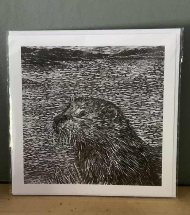 Glenbeg Otter greeting card