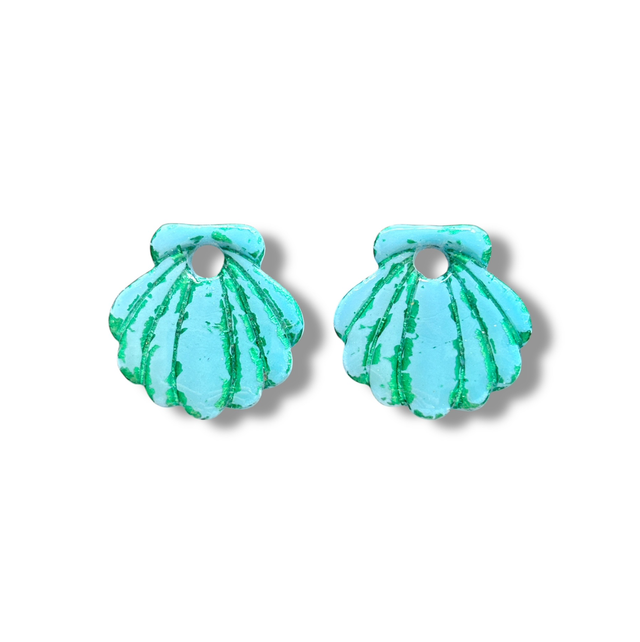 Pampilles Shelly bleu et turquoise 