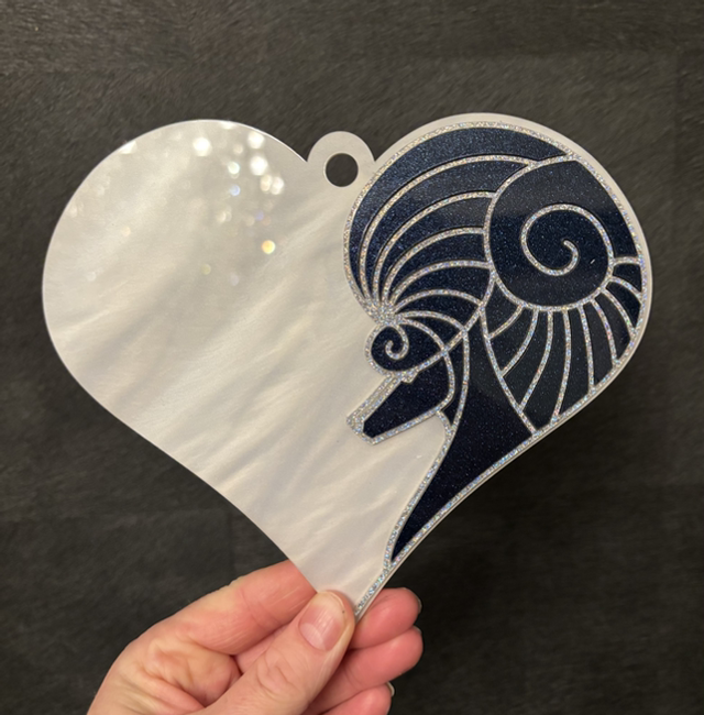 Wall Art - Poodle Fantasy Acryl