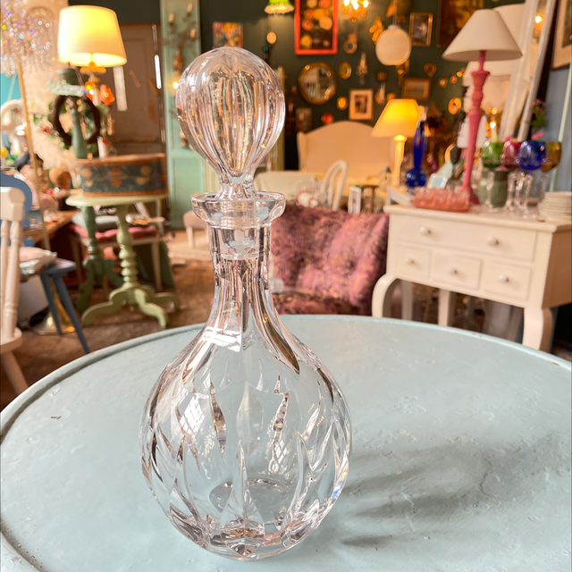 Karaffe Kristallflakon Dekanter