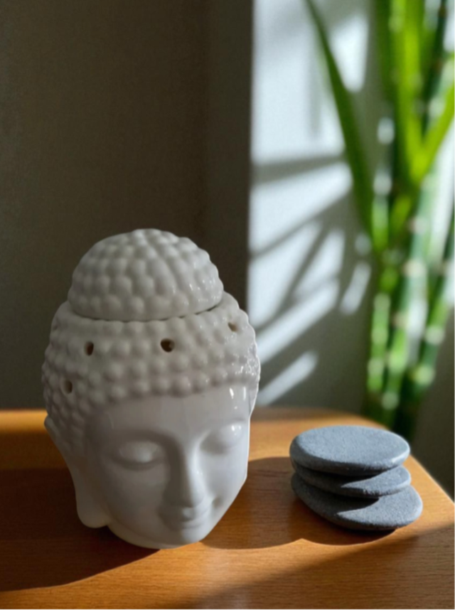 Brûleur fondant "Dhyana" Blanc