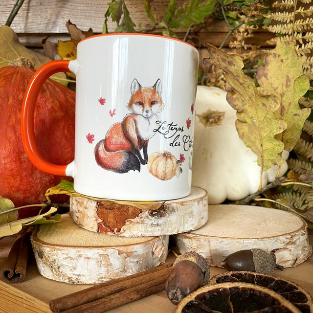 Mug &quot;Le Temps des Citrouilles&quot;