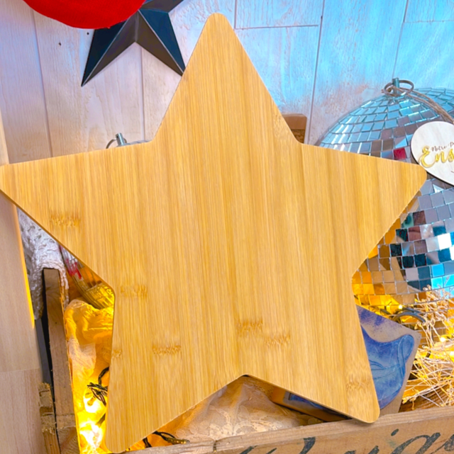 Planche à découper étoile 