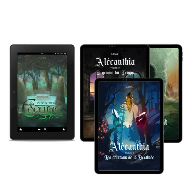 Edolnhia - L'écho du passé + Alécanthia Trilogie - Ebook