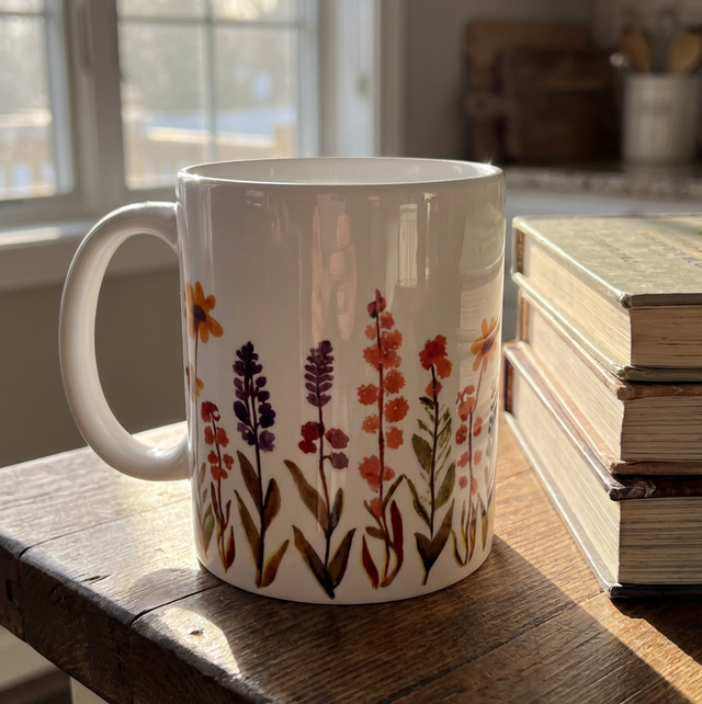 Floral - 11oz Mug