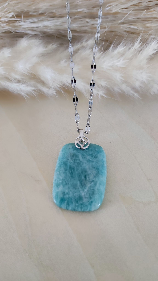 Pendentif "Destin" Amazonite