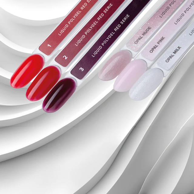 ALBI - COLLECTION NOUVEAUX POLYGELS LIQUIDES OPAL ET RED 