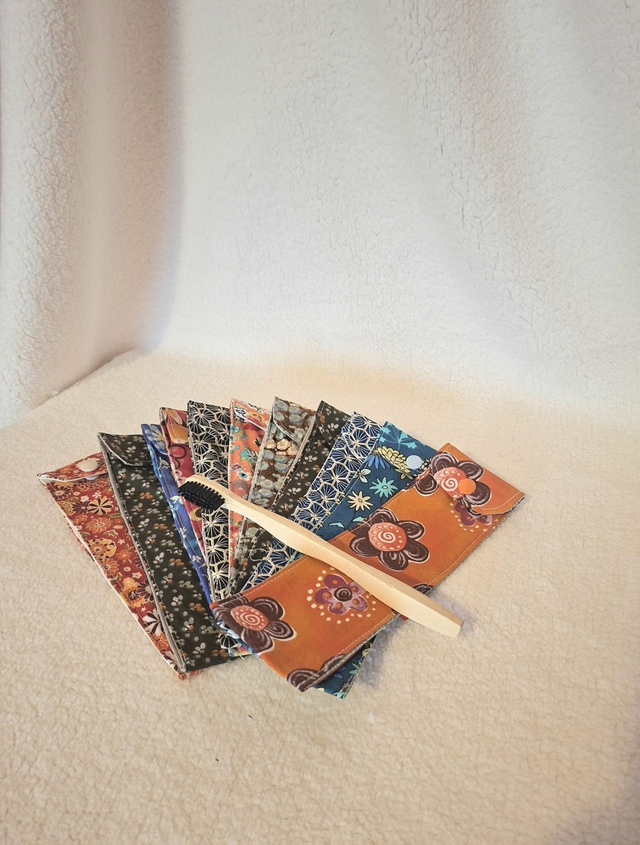 pochette à brosse à dents
