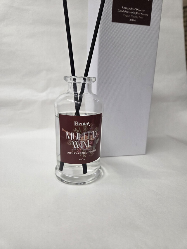 Mulled Wine Luxury Reed Diffuser 100ml - ES-027
