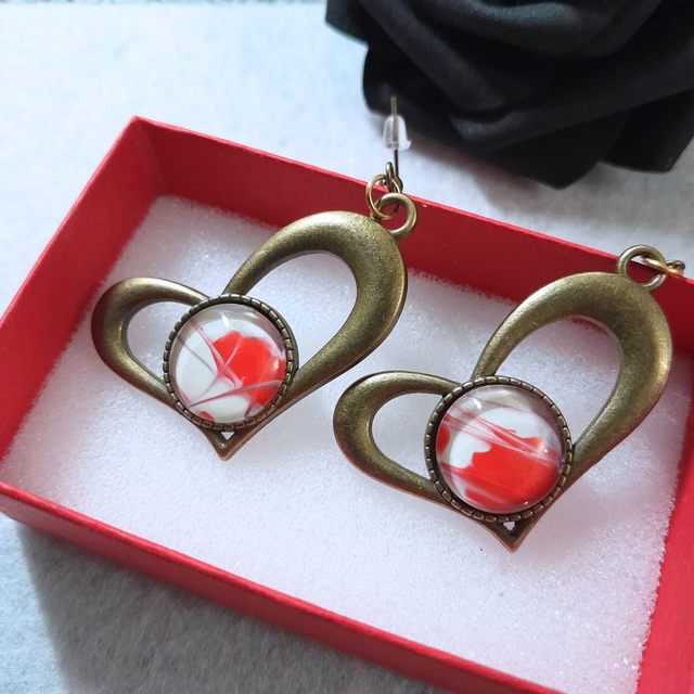 VINTAGE LOVE - Boucles d'oreilles - Bronze ancien