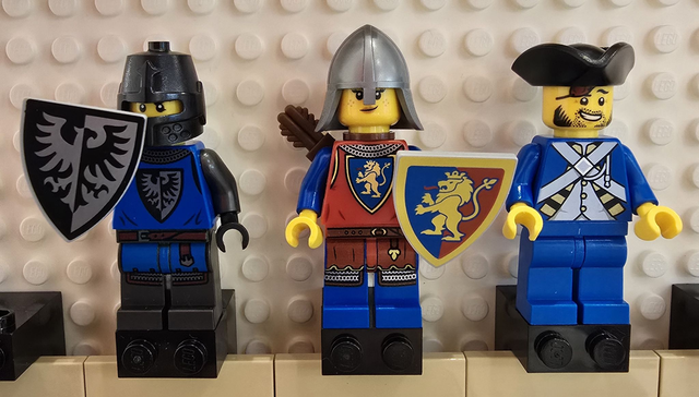 LEGO diverse Ritter Minifiguren Preis pro Stück