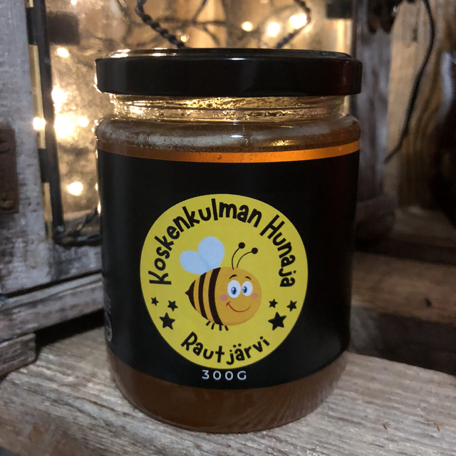 Hunaja, lasipurkki 300g Koskenkulma