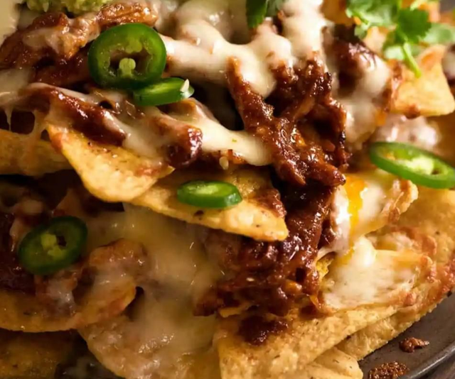 B. Heat Loaded Spicy Beef Nachos