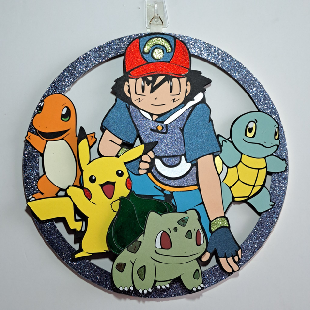 Couronne  décorative murale Pokémon Bulbizarre