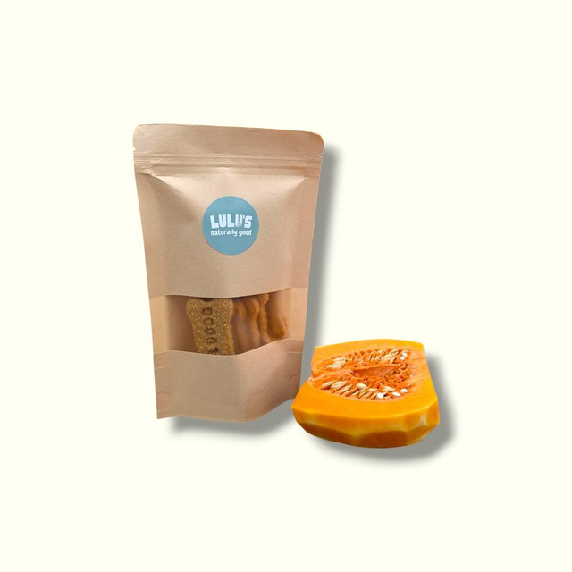Butternut Squash and Peanut Butter Dog Treats