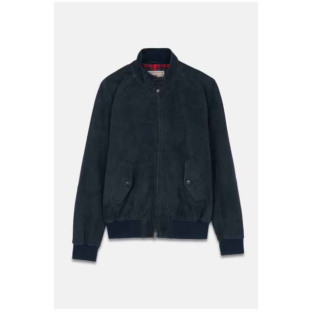 Baracuta G9 Suede Navy 