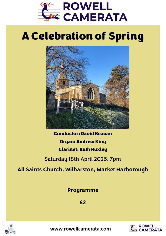 A Celebration of Spring Programme