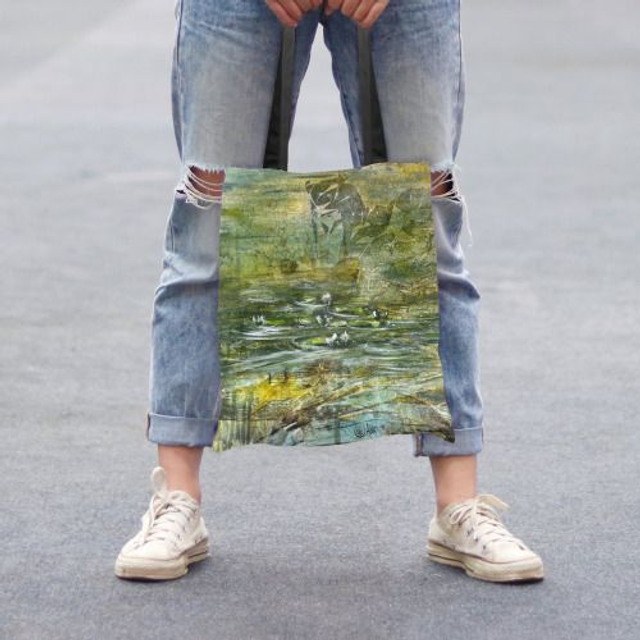 Borsa no. 21 Lo stagno magico