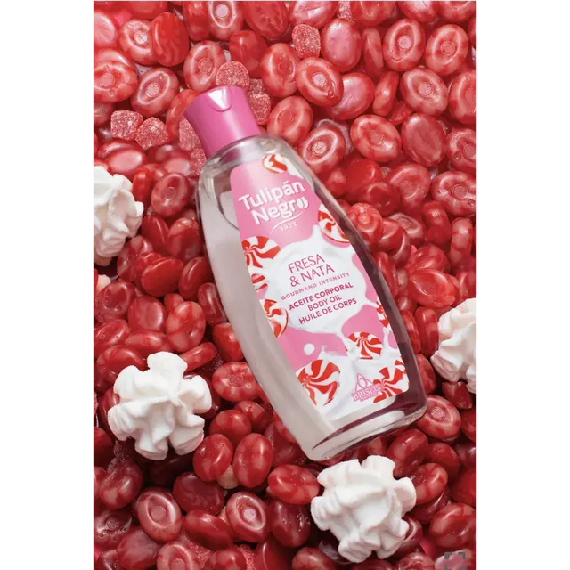 HUILE CORPORELLE TULIPE FRAISE CHANTILLY