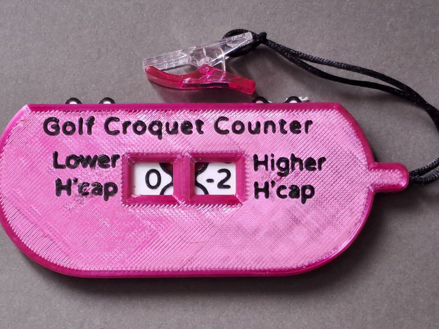 Rose Advantage Golf Croquet Counter - Future proofed