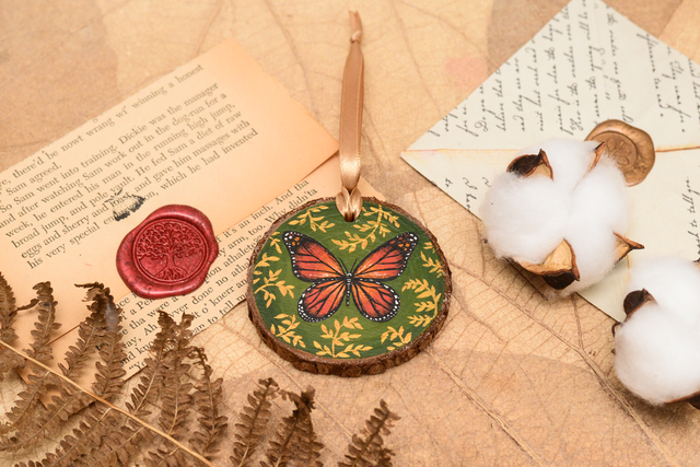 Monarch Butterfly Ornament