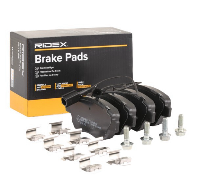 RIDEX 402B0499 Kit pastiglie freni FIAT Grande Punto Hatchback (199) (Anno di produzione 06.2005 - ..., 65 - 95 CV, Benzina (GPL), Diesel)