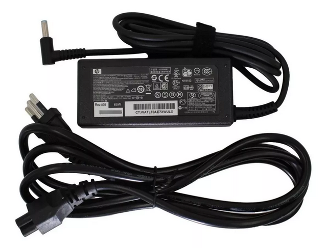 Cargador Hp Punta Azul 19.5v 3.33a 65w ORIGINAL
