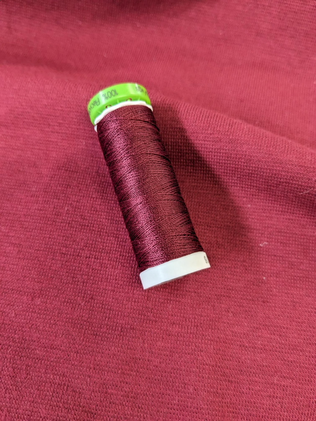 Claret Tubular Ribbing