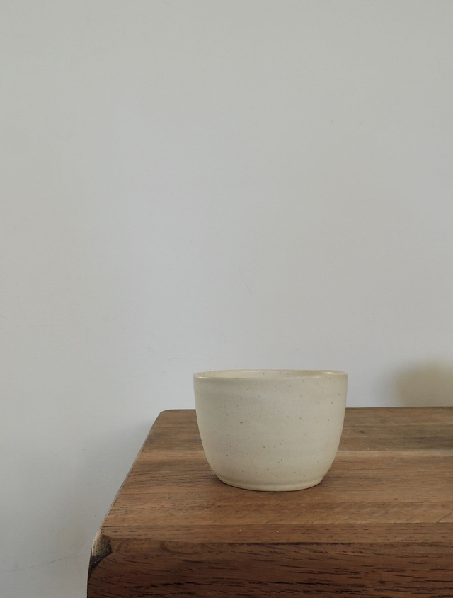Handleless Cup | Almond