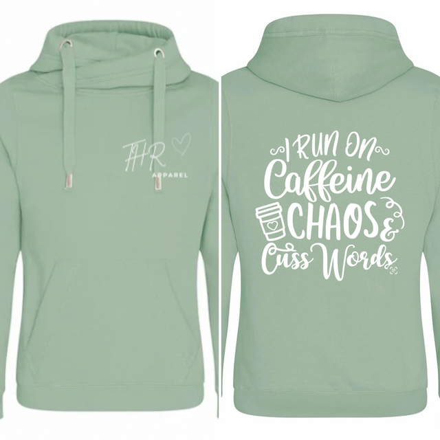 Premium Hoodie - Caffeine &amp; Chaos