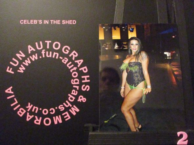 Tina Love Authentic Autographed 6x4.5 Photograph (I2)