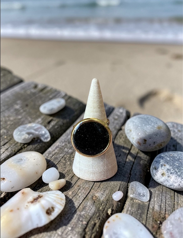 Bijou de sable - Bague Tahiti