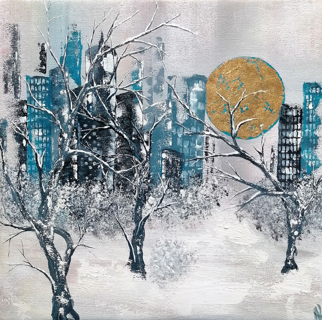 Soleil turquoise / Turquoise sun