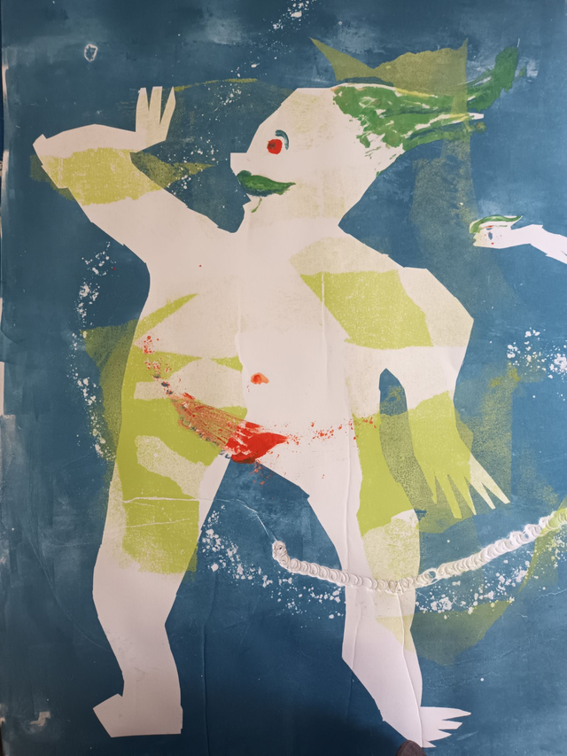 &#039;Water Bloke Alan&#039; by Jude Montague edition of one