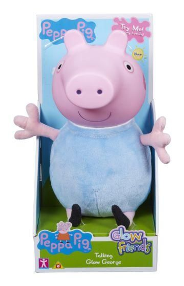 Peppa Pig Glow Friends Talking Glow George