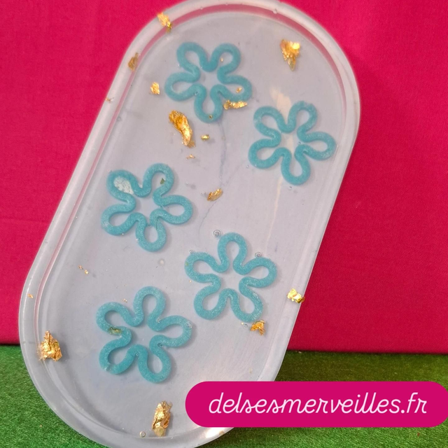 Plateau ovale 17.5 x 9.2 cm