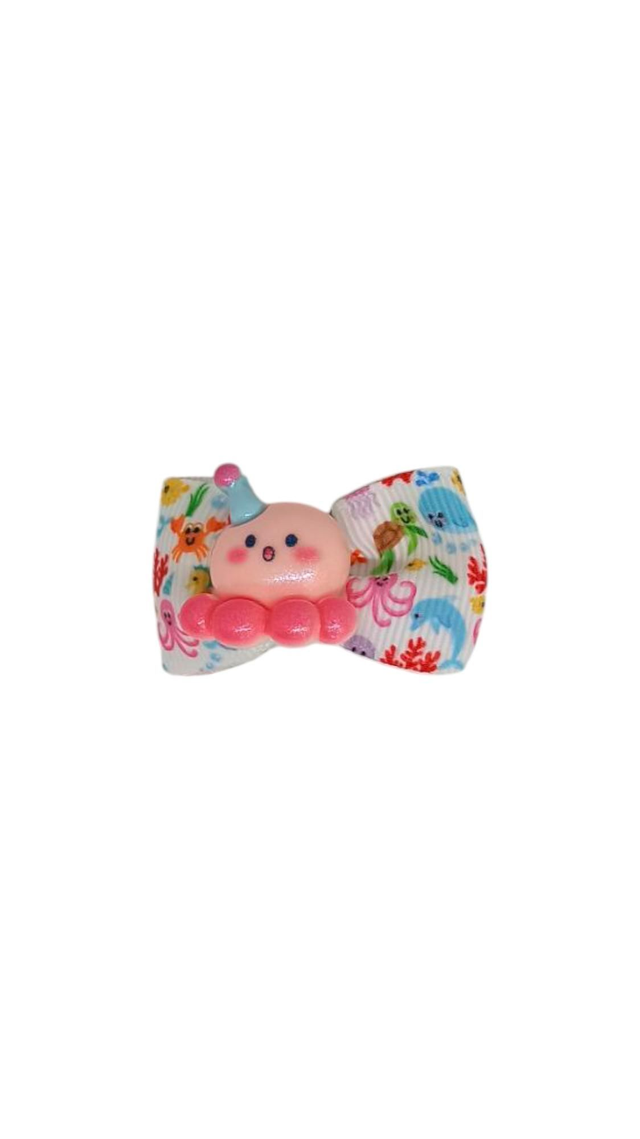 Lazo pulpo rosa